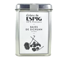 Boîte fer Antoine ESPIG - Baies De Sichuan Entières - 150g
